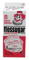Vanilla Pink- FLOSS SUGAR makes 60-70 cones Vanilla Pink- FLOSS SUGAR makes 60-70 cones