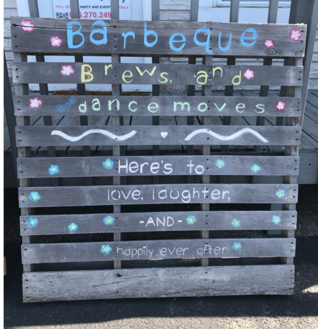 BBQ Decoration Pallet BBQ Decoration Pallet