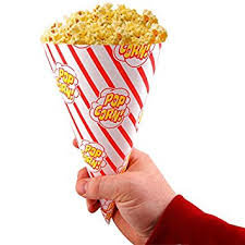 popcorn cone bags (10 pack) popcorn cone bags (10 pack)