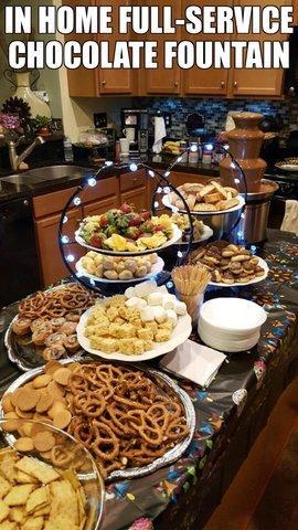 Full Service Chocolate Fountain 3 tier package $325 Full Service Chocolate Fountain 3 tier package $325